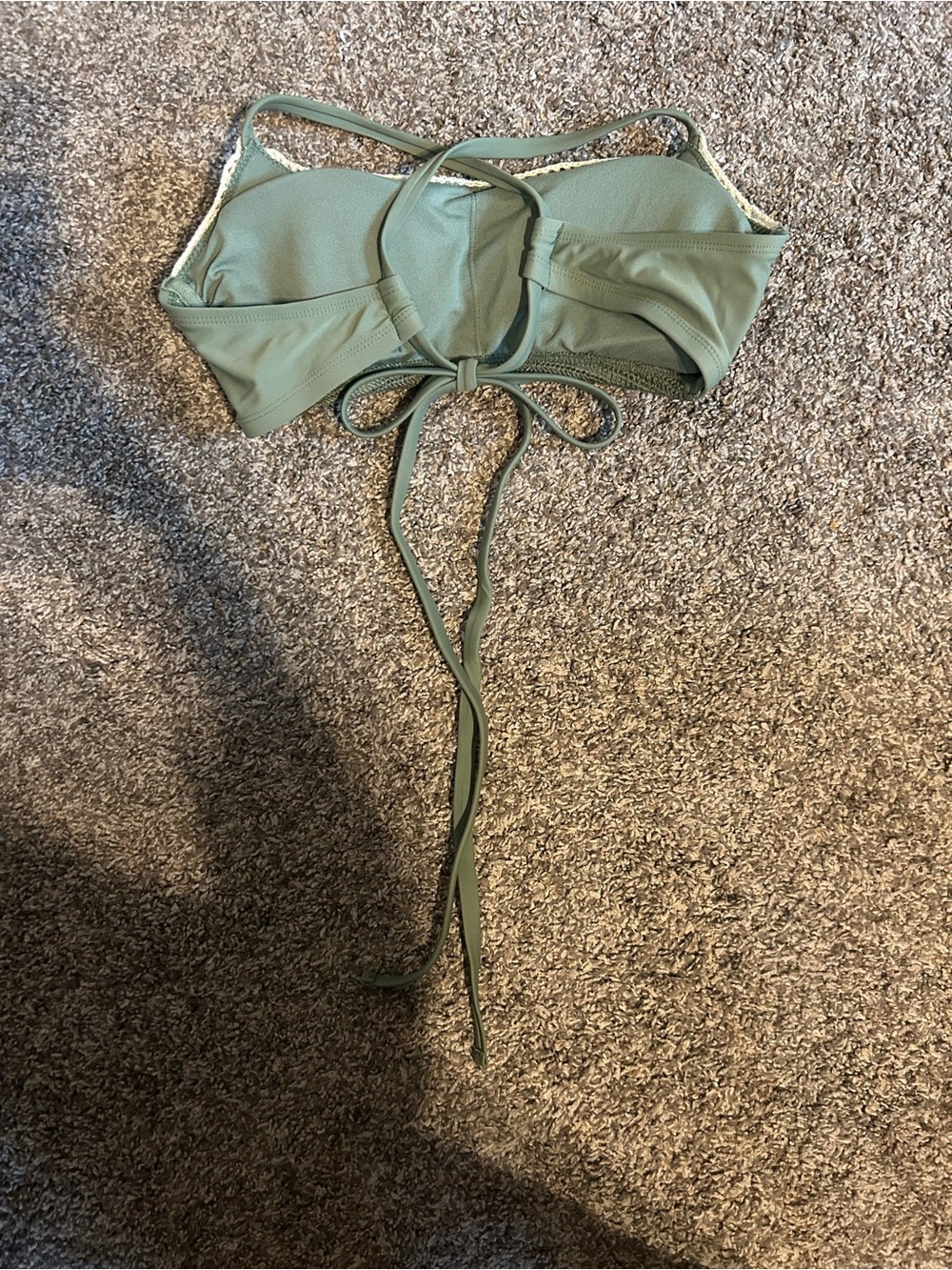 Xhilaration Sage Green Bikini Top